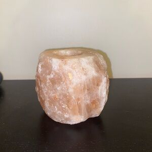 Natural Himalayan Salt Candle Holder